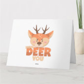 How Deer You  Kaart (Achterkant)
