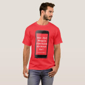 How Did People Function Without Us-A MisterP Shirt (Voorkant volledig)