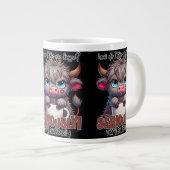 How Do I Take My Coffee? Seriously Very Seriously Grote Koffiekop (Voorkant rechts)