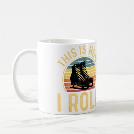 How I Roll 70S 80S Roller Skeen Skater Roller Gi Koffiemok (Links)