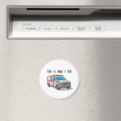 How I Roll Ambulance Magneet (Insitu (Vaatwasser))