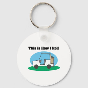 How I Roll (Golfkar) Sleutelhanger
