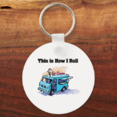 How I Roll (IJscowagen) Sleutelhanger (Voorkant)