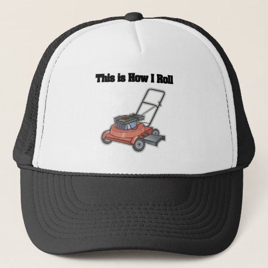 How I Roll (Maaimachine) Trucker Pet (Voorkant)