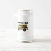 How I Roll (Schoolbus) Bierpul (Voorkant links)