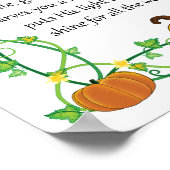How is being a Christian like being a Pumpkin? Poster (Hoek)