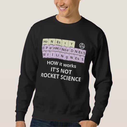 HOW it Works Not Rocket Science Periodic Elements  Trui (Voorkant)