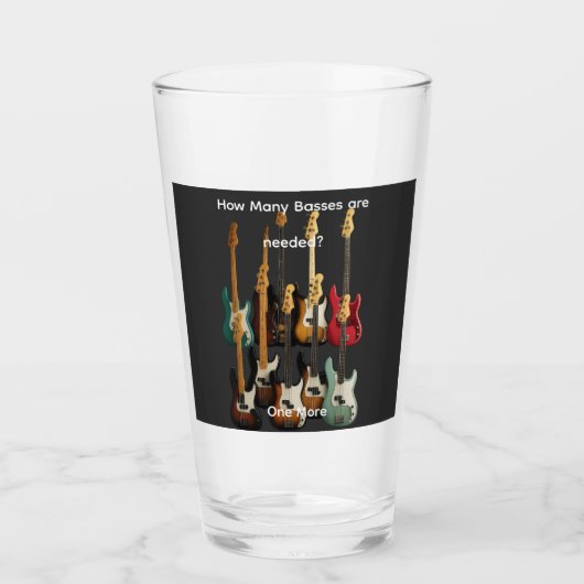 How many Basses are needed Glas (Voorkant)