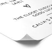 How Many Candies Are In the Jar Baby Shower Game Poster (Hoek)