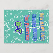 How Many Days A Week Should You Practice Briefkaart (Voorkant)