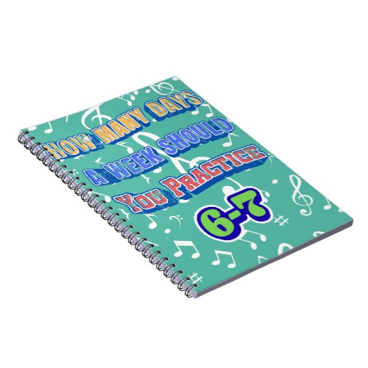 How Many Days A Week Should You Practice Notitieboek (Rechterzijde)