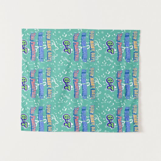 How Many Days A Week Should You Practice Wandkleed (Voorkant (horizontaal))