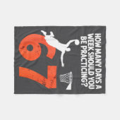 How Many Days Funny 67 Meme Basketball Practicing  Fleece Deken (Voorkant (Horizontaal))