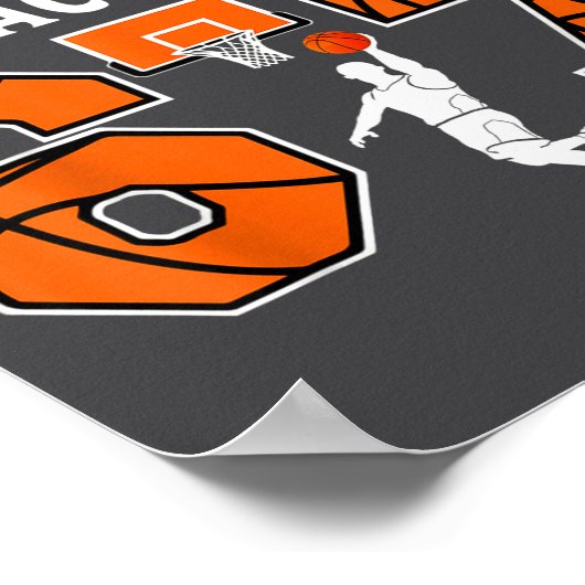 How Many Days Funny 67 Meme Basketball Practicing  Poster (Hoek)