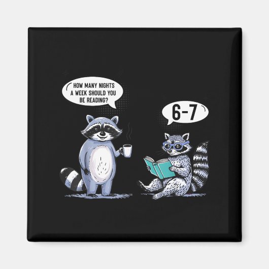 How Many Night A Week Should You 67 Reading Teache Magneet (Voorkant)