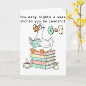 How Many Nights A Week Should You Be Reading 67 Me Kaart (Gele Bloem)