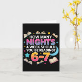 How Many Nights A Week Should You Be Reading 6–7 M Kaart (Gele Bloem)