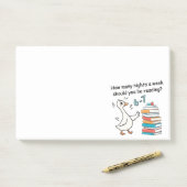 How Many Nights a Week Should You Be Reading 6-7 Post-it® Notes (Op bureau)