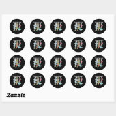 How Many Nights A Week Should You Be Reading_ 6–7 Ronde Sticker (Vel)