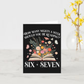 How Many Nights A Week Should You Be Reading 6-7 S Kaart (Gele Bloem)