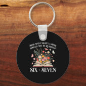 How Many Nights A Week Should You Be Reading 6-7 S Sleutelhanger (Voorkant)