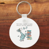 How Many Nights A Week Should You Be Reading 6 7 S Sleutelhanger (Voorkant)