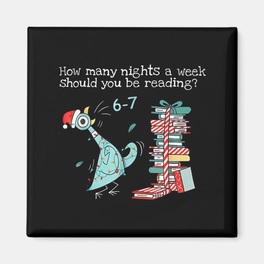How Many Nights A Week Should You Be Reading 6-7 T Magneet (Voorkant)