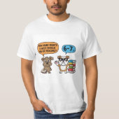 How Many Nights a Week Should You Be Reading? dog T-shirt (Voorkant)