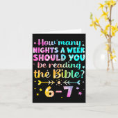 How Many Nights A Week Should You Be Reading The B Kaart (Gele Bloem)