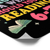 How Many Nights Reading 67 Meme Six Seven Teacher  Poster (Hoek)