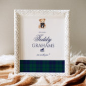 How many teddy grahams Teddy Bear Red Bow Poster