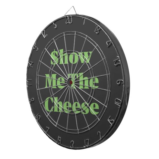 $how Me The Cheese Dartbord (Voorkant Rechts)