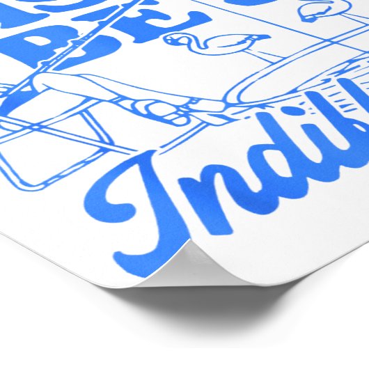 How Sweet It Is To Be So Indifferent  Poster (Hoek)