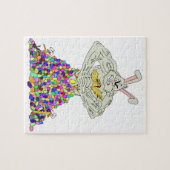 How the Easter Bunny gets his eggs Legpuzzel (Horizontaal)