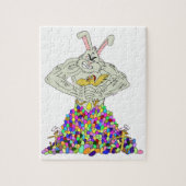 How the Easter Bunny gets his eggs Legpuzzel (Verticaal)