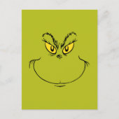 How the Grinch Stole Christmas Face Briefkaart (Voorkant)