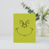 How the Grinch Stole Christmas Face Briefkaart (Staand voorkant)
