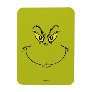 How the Grinch Stole Christmas Face Magneet