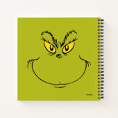 How the Grinch Stole Christmas Face Notitieboek (Achterkant)