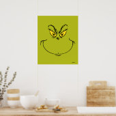 How the Grinch Stole Christmas Face Poster (Keuken)