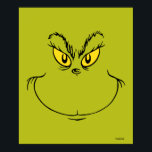 How the Grinch Stole Christmas Face Poster<br><div class="desc">De feestdagen zijn niet compleet zonder The Grinch. HOE DE GROTE STOLE CHRISTMAS EEN klassiek verhaal is van een stad genaamd Who-ville en hoe de kerstsfeer zelfs de koudste harten kan smelten.</div>