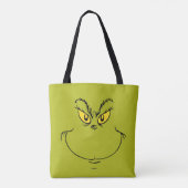 How the Grinch Stole Christmas Face Tote Bag (Achterkant)