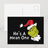 How the Grinch Stole Christmas | He's A Mean One Briefkaart (Voorkant / Achterkant)
