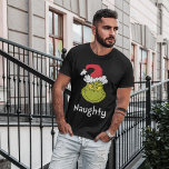 How the Grinch Stole Christmas | Naughty Grinch T-shirt<br><div class="desc">De feestdagen zijn niet compleet zonder The Grinch. HOE DE GROTE STOLE CHRISTMAS EEN klassiek verhaal is van een stad genaamd Who-ville en hoe de kerstsfeer zelfs de koudste harten kan smelten.</div>