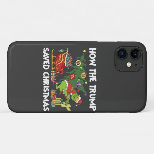 How The Trump Saved Christmas Case-Mate iPhone Case (Achterkant (horizontaal))