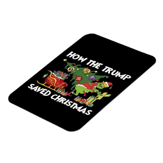 How The Trump Saved Christmas Magneet (Linkerzijde)