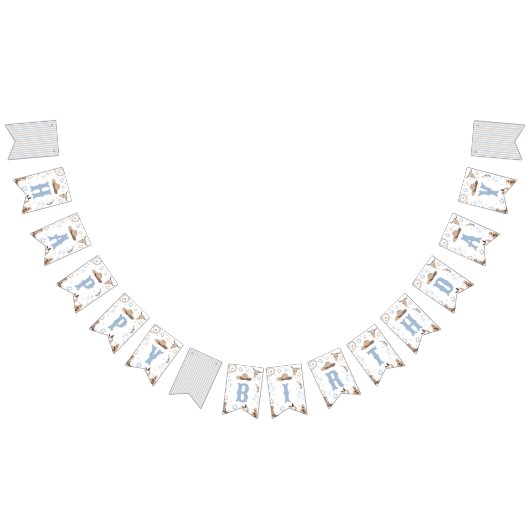 How the West Was One Birthday Banner (Alle)