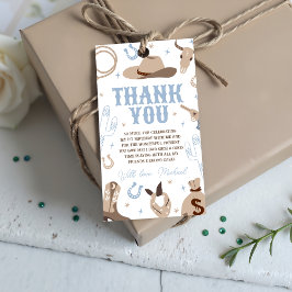 How the West Was One Favor Tags Cadeaulabel