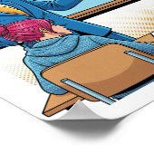 How to Build a $500 Billion Empire Retro Pop Art Poster (Hoek)