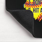 How To Bunt 1 Don't, 2 Hit A Dinger Funny Softll P Muismat (Hoek)